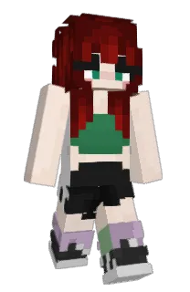 Front of grac3's skin