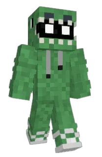 Front of BIueZero's skin