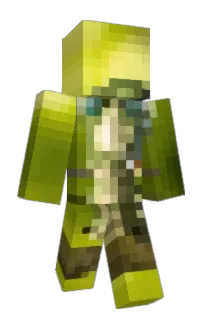 Front of Majmunchina's skin