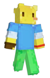 Front of Minecraft skin
