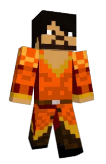 Front of cinaric's skin