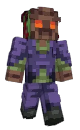 Grayki's Minecraft skin wearing the Mojang Office cape