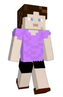 Front of WinnieBeauMC's skin