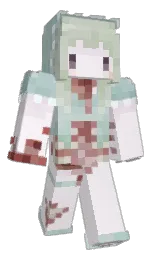 yonaka3ji's Minecraft skin wearing the Pan cape