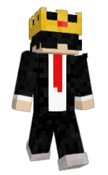 black and cashmere Minecraft skin — Classic model