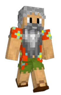 Front of Minecraft skin