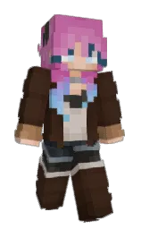 Slim Minecraft skin