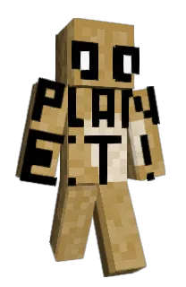 Front of Spooxer's skin