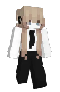 Front of SalmonDaughter's skin