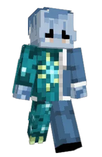 Front of ImVeryFishy's skin