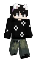 zeus and cod gray Minecraft skin — Slim model
