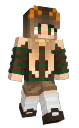 celtic and light apricot Minecraft skin — Slim model — first worn by AnxiousCervidae