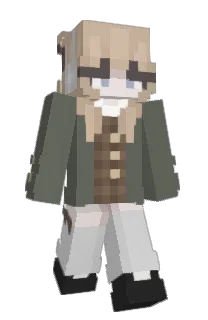 Front of ieaturgreenbean's skin