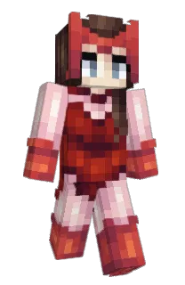 Front of scarletwitch's skin
