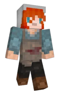 Front of _Komori_'s skin