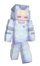 Microsoft_Google's Minecraft skin wearing the Aurora cape