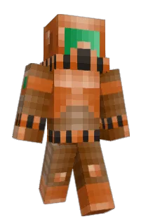 Front of MonstRico's skin