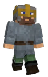 BuTR3b's Minecraft skin wearing the Migrator cape