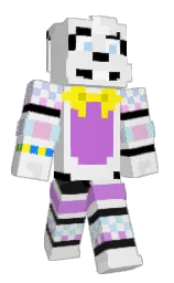 seashell and cod gray Minecraft skin — Classic model — first worn by Tina123