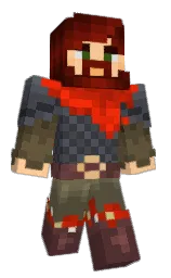 Beltar's Minecraft skin wearing the Migrator cape