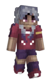 Front of alsKarbone's skin