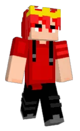 black and guardsman red Minecraft skin — Classic model — first worn by DDORAEGON58257