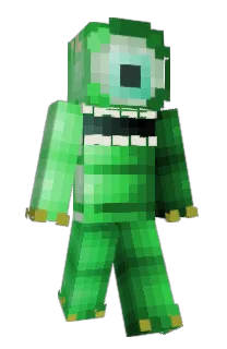 Front of Elname's skin