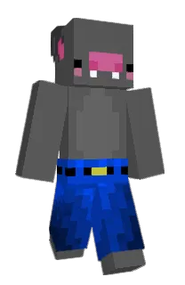 Front of BatKid's skin