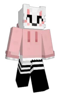 Front of Bloberr's skin