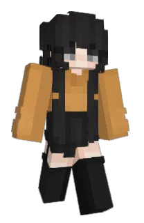 Front of dzokika's skin