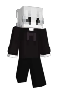 Front of withxred's skin