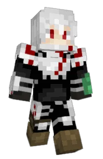 Front of Botellita's skin