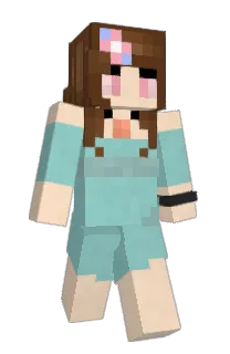 Front of SaylorMay's skin