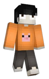 BABYLAAAMP's Minecraft skin wearing the Copper cape