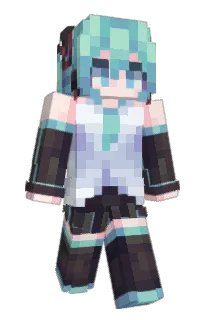 Front of Minecraft skin