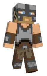 Mat0pi's Minecraft skin wearing the Migrator cape