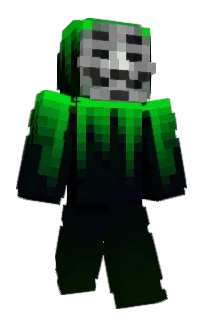 Front of Hecus's skin
