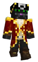 Mujuk's Minecraft skin wearing the Migrator cape