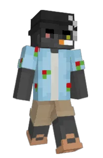 Front of racksDE's skin
