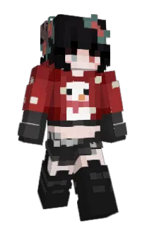 Front of KilledByRuby's skin