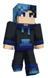 ShinyDannu's Minecraft skin wearing the Mojang Office cape