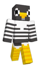 tundora and white Minecraft skin — Classic model — first worn by jmac1971