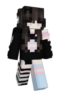 Front of PrettyTransWoman's skin