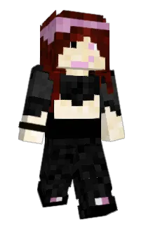 Front of aWeirdRose's skin