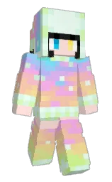 scandal and apricot peach Minecraft skin — Slim model — first worn by lumiszn