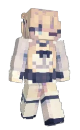 solitaire and swiss coffee Minecraft skin — Slim model