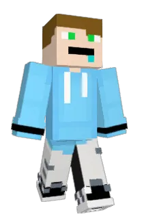 Front of Aizard's skin
