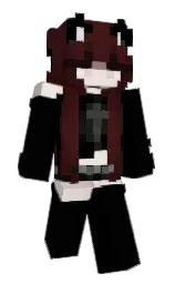 black and coffee bean Minecraft skin — Slim model — first worn by withhonor
