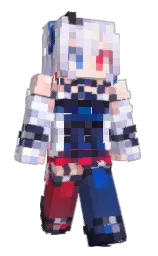 zircon and selago Minecraft skin — Slim model
