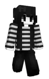 m3lis_'s Minecraft skin wearing the Minecraft Experience cape